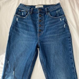 High Waisted Abercrombie Jeans